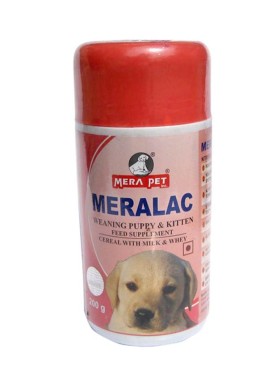 Mera pet Meralac Feed Supplement For Puppy And Kitten 200gm